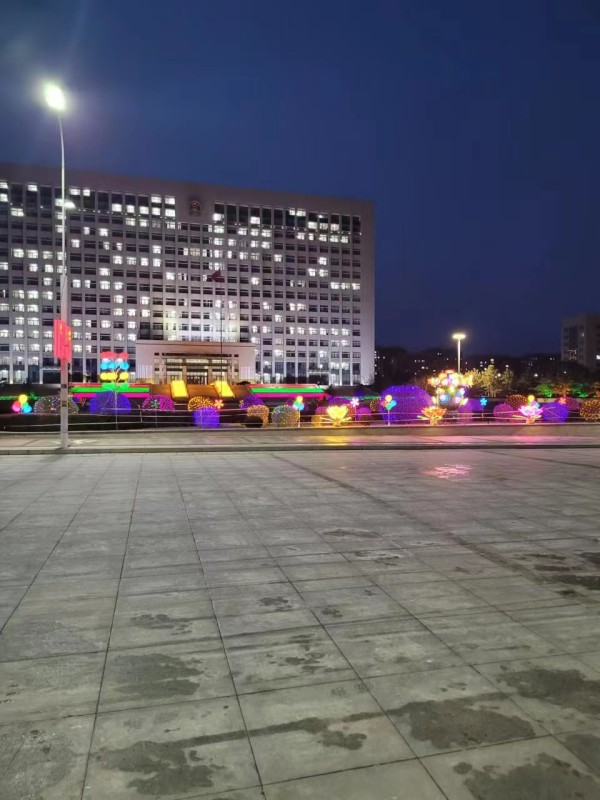 赤峰市红山区2023年春节亮化