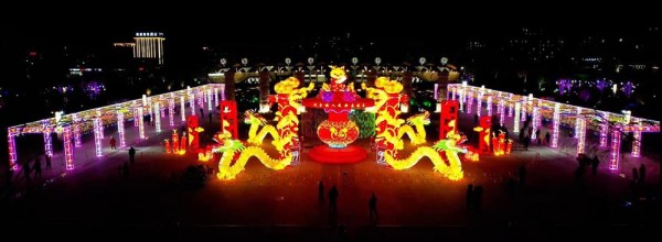 赤峰市阿鲁科尔沁旗2024年春节亮化