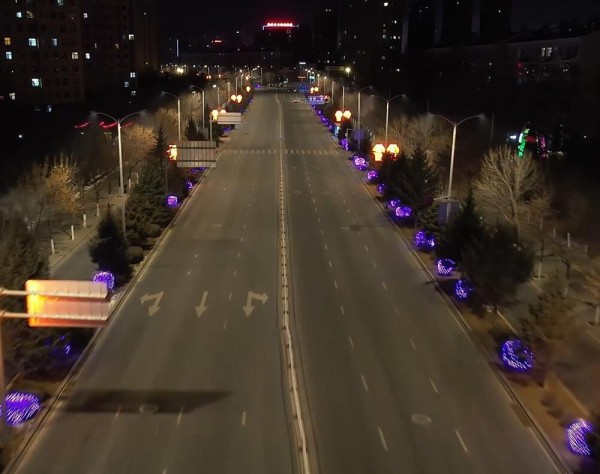 赤峰市松山区2024年春节亮化